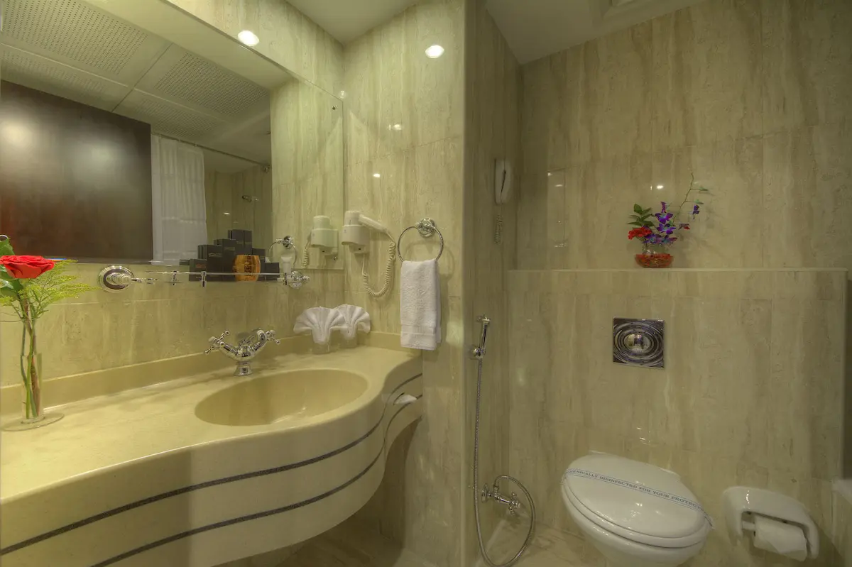 سرویس بهداشتی و حمام هتل فورچون گرند دبی